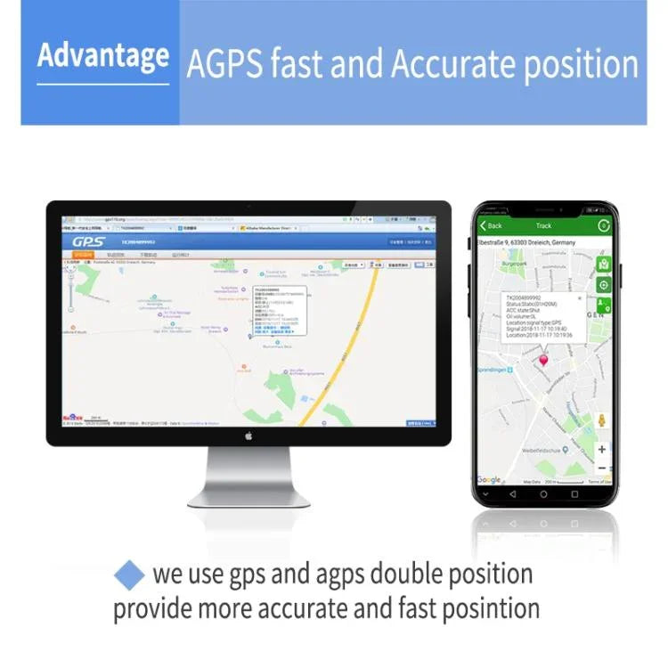 TK600 2G GPS / GPRS / GSM 강력 자기 실시간 자동차 트럭 차량 추적 GPS 트래커, TK600