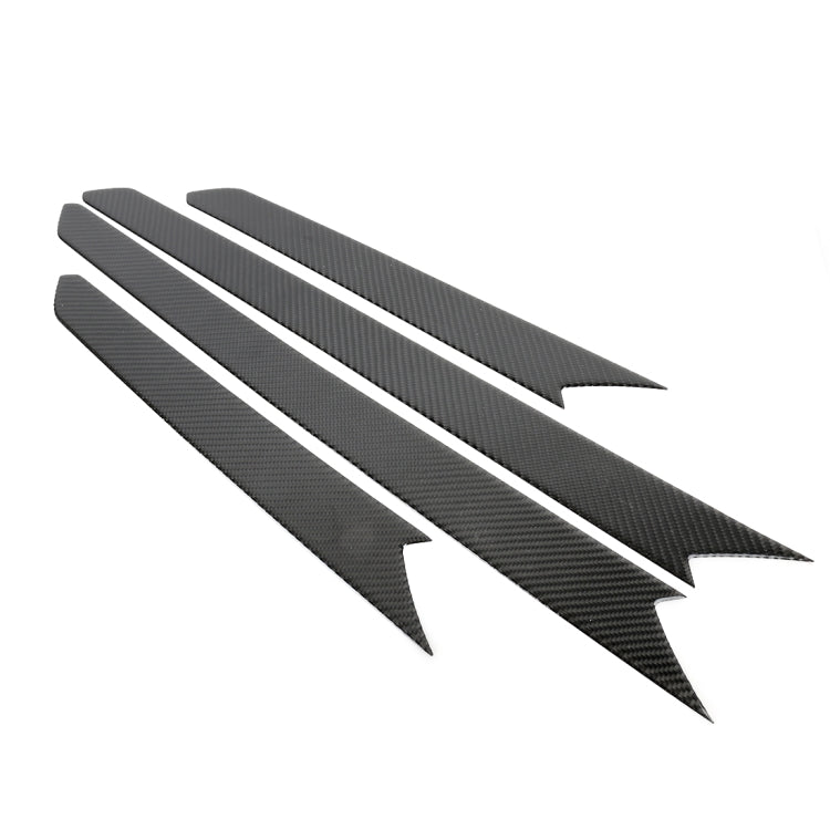 Car Carbon Fiber Door Panel Decorative Sticker for Volkswagen Tiguan L 2019-2021, Door Panel