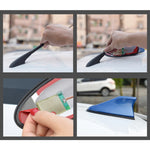 Universal Car Antenna Aerial Shark Fin Radio Signal, Universal, Universal Champagne Gold, Universal (Carbon Fiber Black), Universal (Grey), Universal (Blue)