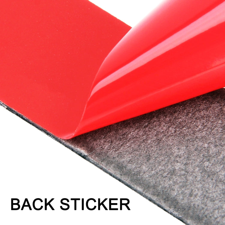 Car Carbon Fiber Rear Air Outlet Decorative Sticker for Lexus IS250 2013-, Left Drive, Rear Air Outlet