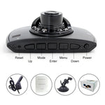 G30 2.2인치 차량용 480P 단일 녹화 주행 기록기 DVR, 주차 모니터링 / 루프 녹화 지원, 2.2인치