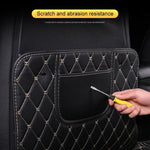 Car All-inclusive Seat Back Anti-kick Mat Rear Anti-dirty Pad Large Size, Car Anti-kick Pad Large Size
