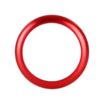 Car Engine Start Key Push Button Ring Trim Sticker Decoration for Infiniti Q50L/QX50/Q70/QX60/Q60, For Infiniti Q50L (Black), For Infiniti Q50L (Blue), For Infiniti Q50L (Red), For Infiniti Q50L (Silver)
