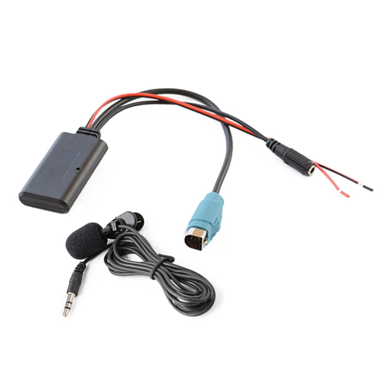 Car AUX Bluetooth Wireless Music Audio Cable + MIC Phone  for Alpine KCE-236B 9870/9872, For Alpine KCE-236B 9870/9872