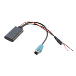 Car AUX Bluetooth Wireless Music Audio Cable + MIC Phone  for Alpine KCE-236B 9870/9872, For Alpine KCE-236B 9870/9872