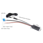 Car AUX Bluetooth Wireless Music Audio Cable + MIC Phone  for Alpine KCE-236B 9870/9872, For Alpine KCE-236B 9870/9872