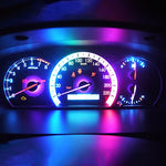 10 PCS B8.4 0.2W DC12V Wedge Instrument Panel COB LED Light Dashboard Gauge Cluster Indicator Lamp Bulb, B8.4 (Ice Blue Light), B8.4 (Blue Light), B8.4 (Pink Light), B8.4 (Green Light), B8.4 (Red Light), B8.4 (White Light), B8.4 (Yellow Light)