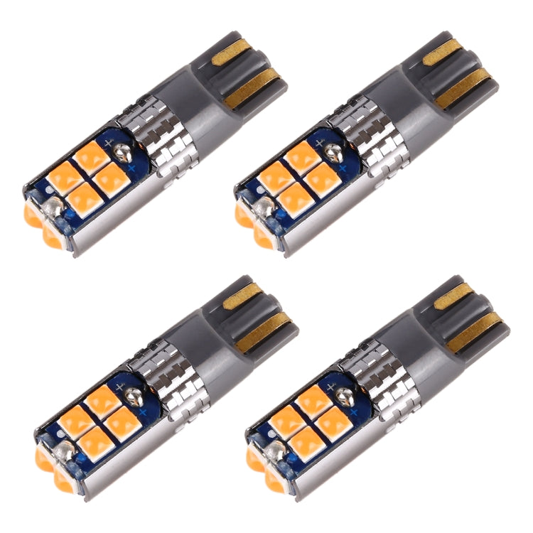 4 PCS T10 DC12V / 2W Car Clearance Light 10LEDs SMD-3030 Lamp Beads, 10LEDs SMD-3030 (Red Light), 10LEDs SMD-3030 (White Light), 10LEDs SMD-3030 (Yellow Light), 10LEDs SMD-3030 (Ice Blue Light), 10LEDs SMD-3030 (Blue Light), 10LEDs SMD-3030 (Pink Light...
