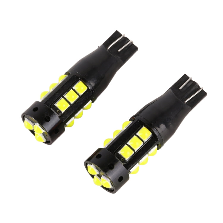 2 PCS T10 DC12V / 6.5W Car Clearance Light 15LEDs SMD-3030 Lamp Beads, 15LEDs SMD-3030 (Ice Blue Light), 15LEDs SMD-3030 (Blue Light), 15LEDs SMD-3030 (Pink Light), 15LEDs SMD-3030 (Green Light), 15LEDs SMD-3030 (Red Light), 15LEDs SMD-3030 (White Ligh...