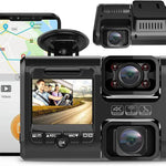 Z30 WiFi 듀얼 렌즈 HD 2160P 비조명 야간 투시 360도 파노라마 주행 기록기, GPS 버전, Z30 GPS 버전