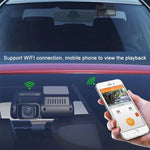 Z30 WiFi 듀얼 렌즈 HD 2160P 비조명 야간 투시 360도 파노라마 주행 기록기, GPS 버전, Z30 GPS 버전