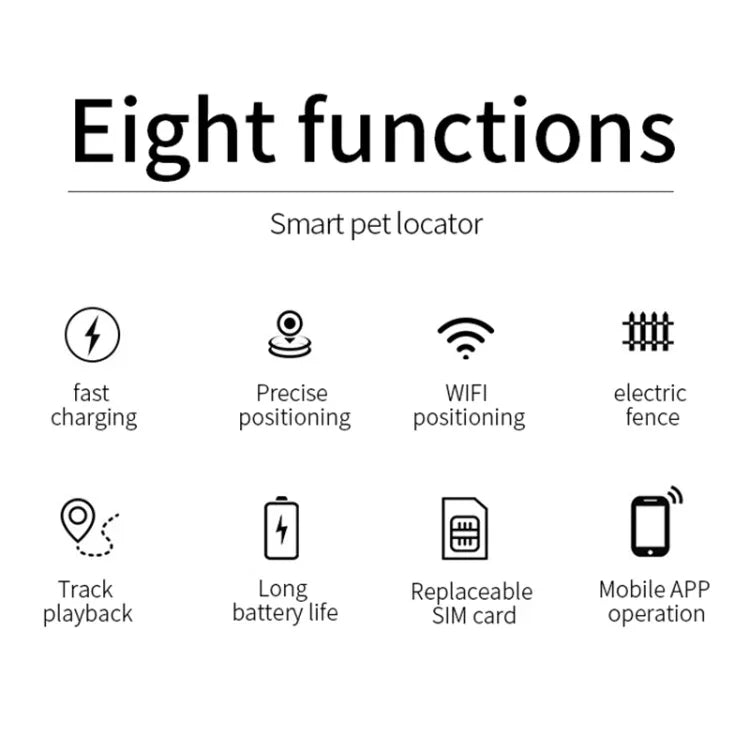 P03 2G 방수 애완동물 GPS 추적기 GPS+AGPS+WiFi+LBS 위치 추적기, P03