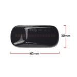 2pcs For Honda Civic 2001-2015 Car Dynamic LED Fender Side Light 34301-S5H-T02, For Honda Civic 2001-2015 (Transparent), For Honda Civic 2001-2015 (Transparent Black)