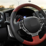 3 PCS Car Carbon Fiber Dashboard Steering Wheel Buttons Decorative Sticker for Nissan GTR R35 2008-2016, Left and Right Drive Universal, Dashboard Steering Wheel Buttons