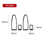 Carbon Fiber Car Lifting Panel Decorative Sticker for BMW F20 / F21 2012-2016 / F30 2013-2015 / F34 2013-2016, Lifting Panel
