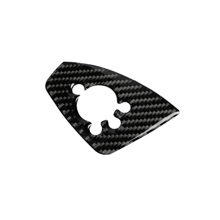 Car Carbon Fiber Door Button Decorative Sticker for Audi TT 8n 8J MK123 TTRS 2008-2014, Right Drive, B Style, Door Button, Right Drive B