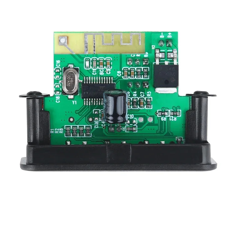 자동차 12V 오디오 MP3 플레이어 디코더 보드 FM 라디오 TF 카드 USB AUX, 블루투스 포함, 38, 38 (화이트)