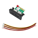 자동차 12V 오디오 MP3 플레이어 디코더 보드 FM 라디오 TF 카드 USB AUX, 블루투스 포함, 38, 38 (화이트)
