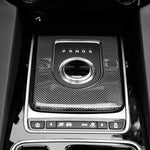 Carbon Fiber Car Gear Frame Decorative Sticker for Jaguar F-PACE, Gear Frame