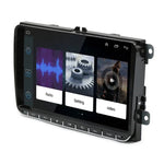 CKVW92 HD 9인치 2 Din 안드로이드 6.0 차량 MP5 플레이어 GPS 내비게이션 멀티미디어 플레이어 블루투스 스테레오 라디오 폭스바겐용, FM 및 미러 링크 지원, 유럽 지도 버전, 유럽 지도 버전
