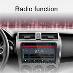 CKVW92 HD 9인치 2 Din 안드로이드 6.0 차량 MP5 플레이어 GPS 내비게이션 멀티미디어 플레이어 블루투스 스테레오 라디오 폭스바겐용, FM 및 미러 링크 지원, 유럽 지도 버전, 유럽 지도 버전