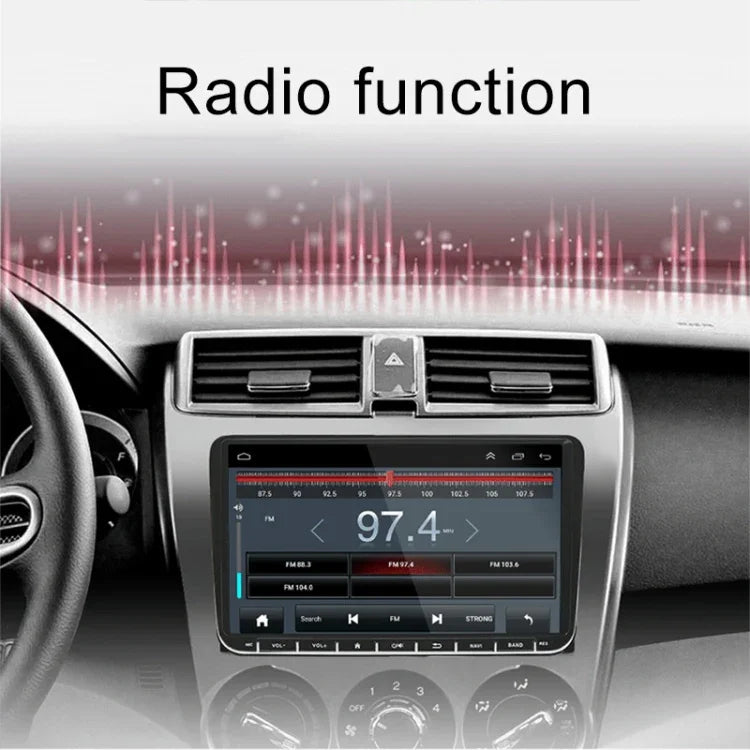 CKVW92 HD 9인치 2 Din 안드로이드 6.0 차량 MP5 플레이어 GPS 내비게이션 멀티미디어 플레이어 블루투스 스테레오 라디오 폭스바겐용, FM 및 미러 링크 지원, 유럽 지도 버전, 유럽 지도 버전