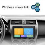 CKVW92 HD 9인치 2 Din 안드로이드 6.0 차량 MP5 플레이어 GPS 내비게이션 멀티미디어 플레이어 블루투스 스테레오 라디오 폭스바겐용, FM 및 미러 링크 지원, 유럽 지도 버전, 유럽 지도 버전
