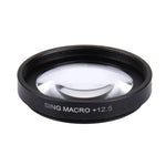 JUNESTAR 전문 37mm 12.5X 매크로 렌즈 필터 + 렌즈 보호 캡 GoPro 및 샤오미 샤오이 Yi 스포츠 액션 카메라용, 12.5X 매크로 렌즈