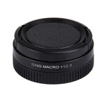 JUNESTAR 전문 37mm 12.5X 매크로 렌즈 필터 + 렌즈 보호 캡 GoPro 및 샤오미 샤오이 Yi 스포츠 액션 카메라용, 12.5X 매크로 렌즈