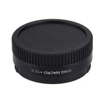 JUNESTAR 전문 37mm 12.5X 매크로 렌즈 필터 + 렌즈 보호 캡 GoPro 및 샤오미 샤오이 Yi 스포츠 액션 카메라용, 12.5X 매크로 렌즈