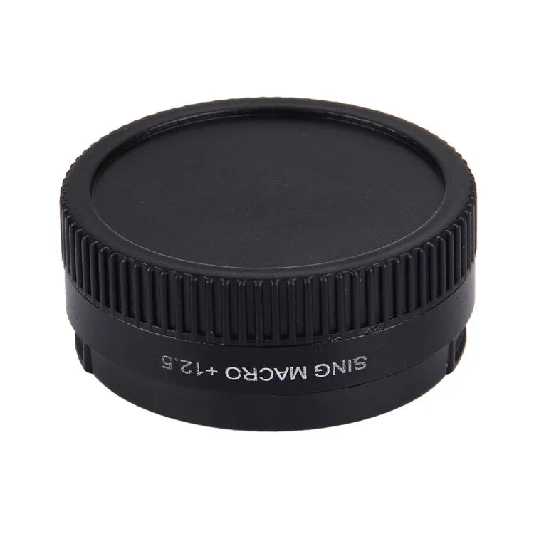 JUNESTAR 전문 37mm 12.5X 매크로 렌즈 필터 + 렌즈 보호 캡 GoPro 및 샤오미 샤오이 Yi 스포츠 액션 카메라용, 12.5X 매크로 렌즈