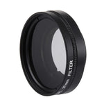 JUNESTAR 샤오미 샤오이 Yi II 4K 스포츠 액션 카메라 전문 37mm CPL 필터 + 렌즈 보호 캡, CPL 필터+렌즈 캡