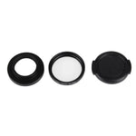 JUNESTAR 샤오미 샤오이 Yi II 4K 스포츠 액션 카메라 전문 37mm CPL 필터 + 렌즈 보호 캡, CPL 필터+렌즈 캡