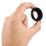 JUNESTAR 샤오미 샤오이 Yi II 4K 스포츠 액션 카메라 전문 37mm CPL 필터 + 렌즈 보호 캡, CPL 필터+렌즈 캡