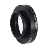 JUNESTAR 샤오미 샤오이 Yi II 4K 스포츠 액션 카메라 전문 37mm UV 필터 + 렌즈 보호 캡, UV 필터+렌즈 캡