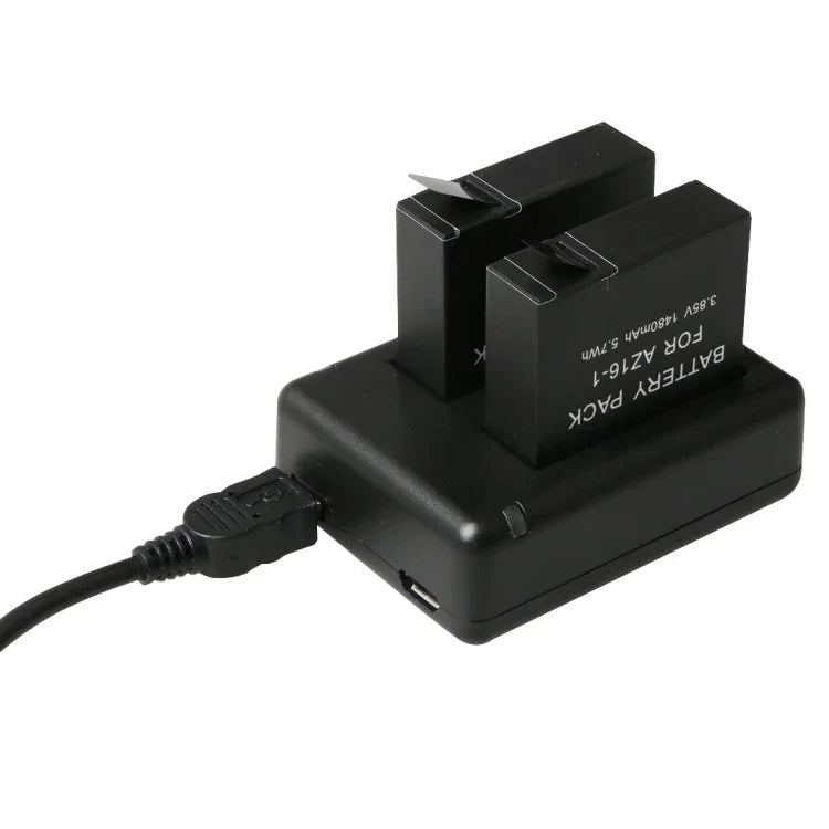 샤오미 샤오이 II 4K용 BC-AZ16 디지털 카메라 USB 듀얼 배터리 충전기, 샤오미 샤오이 II 4K용