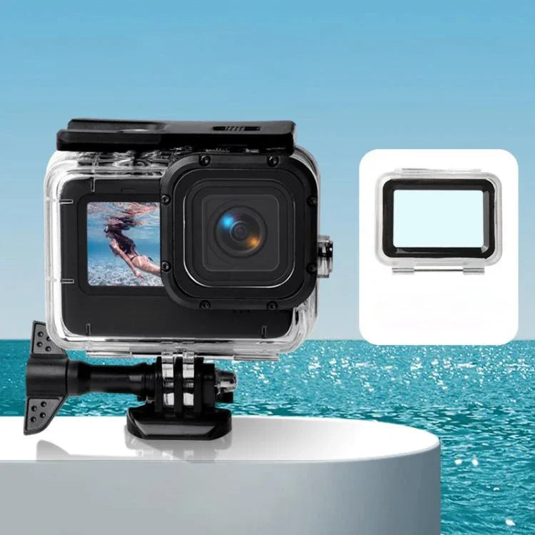 GoPro HERO10 Black / HERO9 Black용 방수 케이스 + 터치 백 커버, GoPro9용 케이스 + 터치 커버