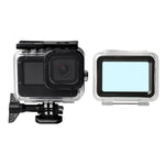 GoPro HERO10 Black / HERO9 Black용 방수 케이스 + 터치 백 커버, GoPro9용 케이스 + 터치 커버