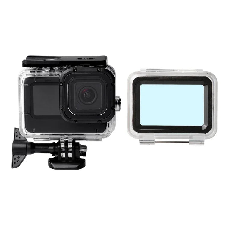 GoPro HERO10 Black / HERO9 Black용 방수 케이스 + 터치 백 커버, GoPro9용 케이스 + 터치 커버