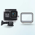 GoPro HERO8 블랙용 45m 방수 케이스 + 터치 백 커버, GoPro8용 케이스 + 터치 커버