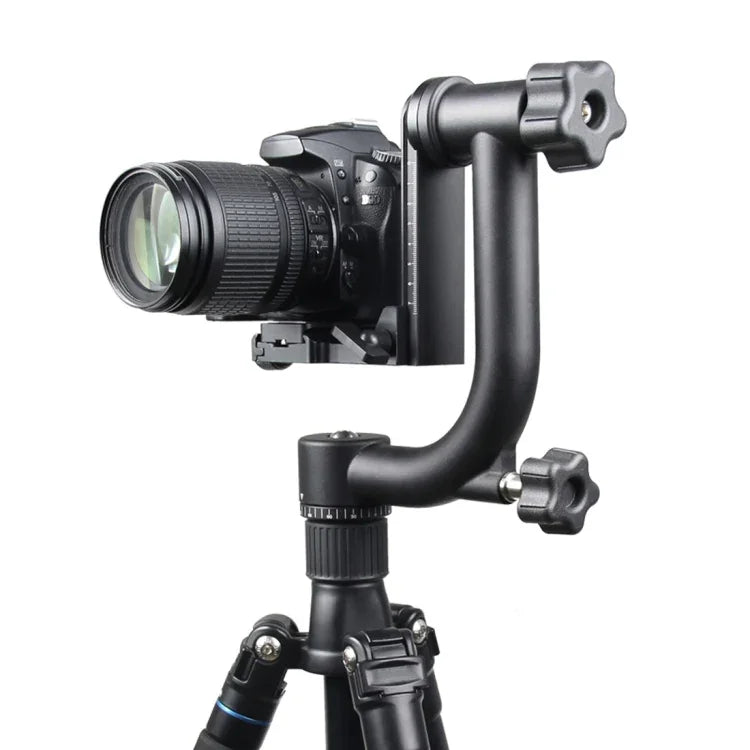 YELANGU 수평 360도 짐벌 삼각대 헤드 홈 DV 및 SLR 카메라용, YLG0401E