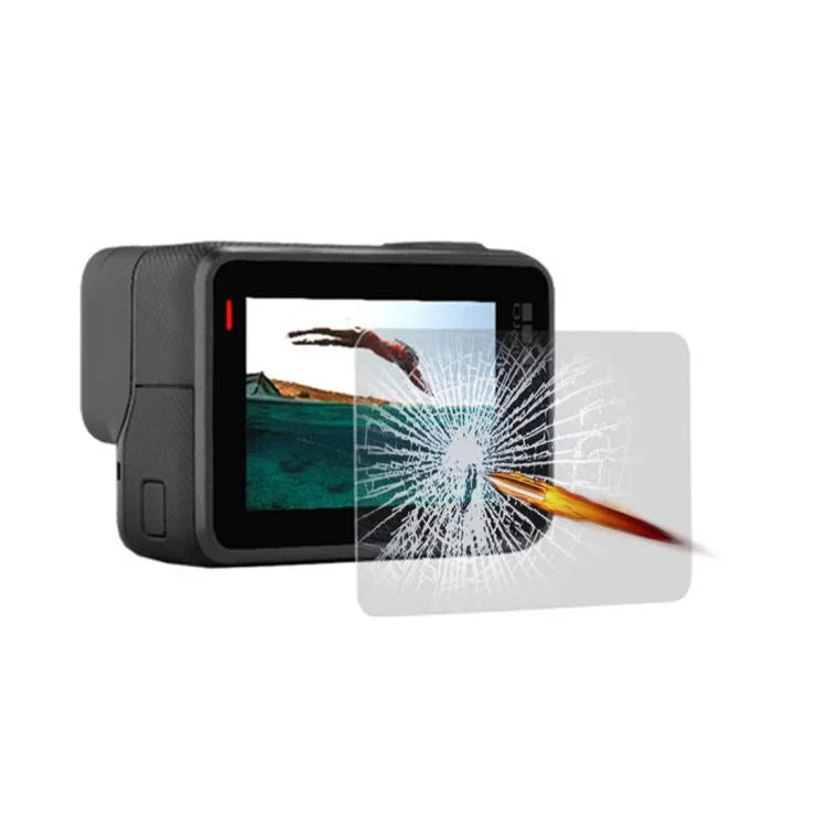 GoPro HERO5 LCD 디스플레이 스크린 보호 강화 유리 필름, 강화 유리 필름