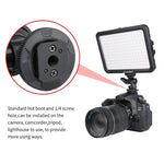 YELANGU YLG0504B 204 LED 1000LM 3300-5600K 무극성 조광 스튜디오 라이트 비디오 & 사진 조명, 캐논, 니콘, DSLR 카메라용, 204 LED