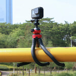 미니 옥토퍼스 유연한 삼각대 홀더 휴대폰 클램프 포함 iPhone, Galaxy, Huawei, GoPro, Insta360, DJI 및 기타 액션 카메라용, GP271