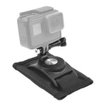 360도 회전 퀵 릴리즈 스트랩 마운트 숄더 백팩 마운트 GoPro, Insta360, DJI 및 기타 액션 카메라용