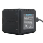 GoPro HERO6/5용 RUIGPRO USB 트리플 배터리 하우징 충전기 박스 USB 케이블 & LED 표시등 포함