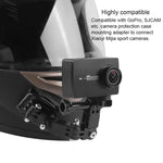 자전거 헬멧 접착 다관절 암 고정 마운트 세트 J-후크 버클 마운트 & 어댑터 & 나사 포함 GoPro, Insta360, DJI 및 기타 액션 카메라용, 자전거 헬멧 키트 어댑터 포함