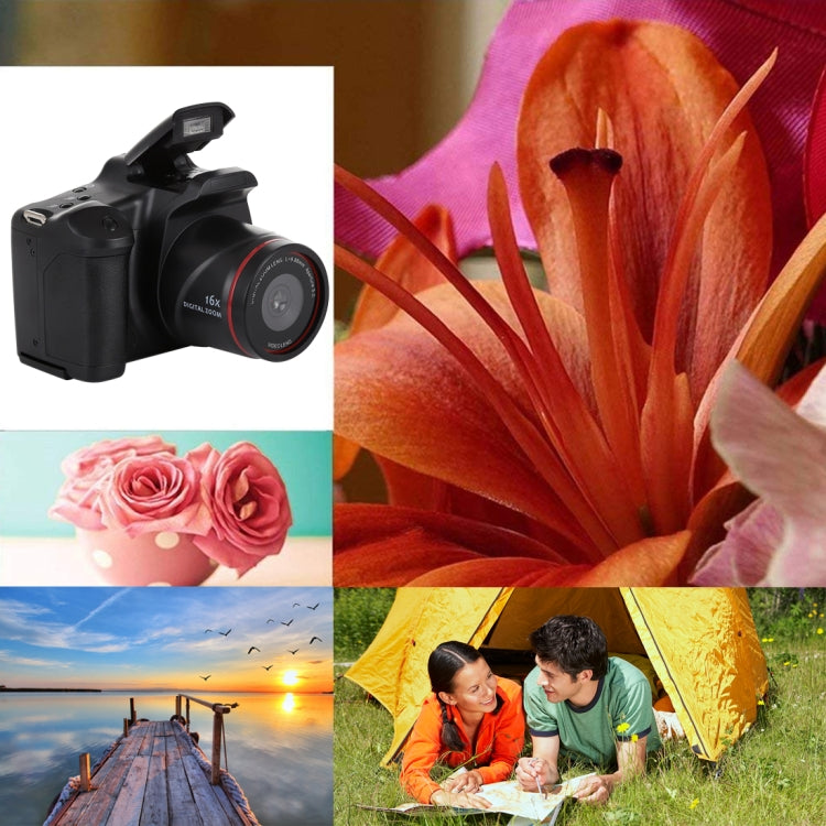 1.3 메가픽셀 HD DV DSLR 카메라, 2.4인치 LCD, 풀 HD 720P 녹화, EIS, 720P