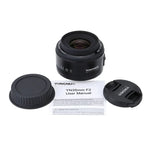 니콘 DSLR 카메라용 YONGNUO YN35MM F2N 1:2 AF/MF 광각 고정/프라임 자동 초점 렌즈, YN35MM F2N