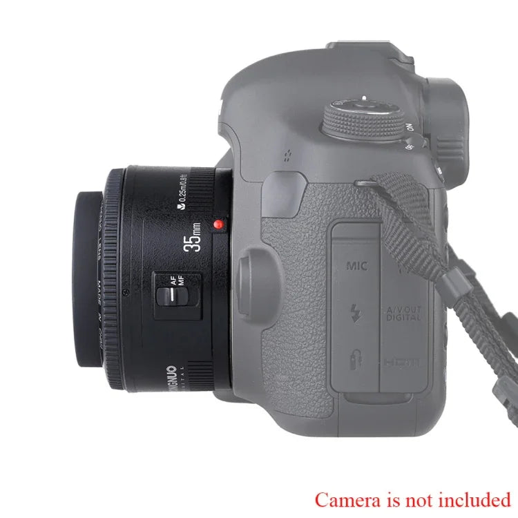 니콘 DSLR 카메라용 YONGNUO YN35MM F2N 1:2 AF/MF 광각 고정/프라임 자동 초점 렌즈, YN35MM F2N